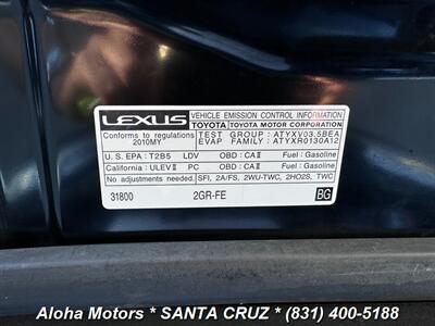 2010 Lexus ES 350   - Photo 19 - Santa Cruz, CA 95060