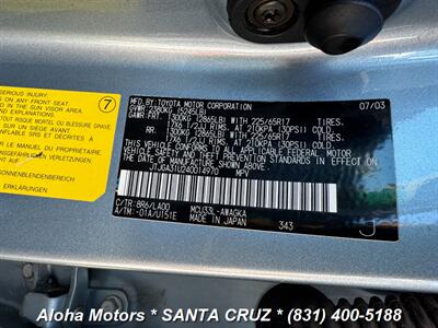 2004 Lexus RX 330   - Photo 21 - Santa Cruz, CA 95060