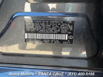 2006 Lexus IS 250 - Photo 24 - Santa Cruz, CA 95060