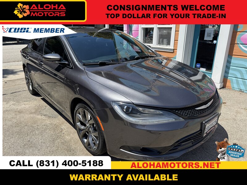 2015 Chrysler 200 S  