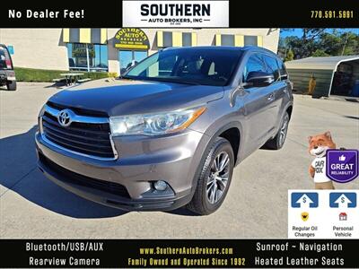 2016 Toyota Highlander XLE V6   - Photo 1 - Woodstock, GA 30188