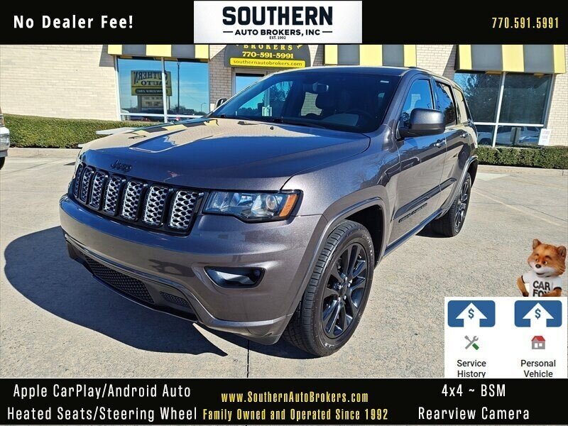 Gray 2020 Jeep Grand Cherokee Altitude 4WD SUV / Crossover Four-Wheel Drive Automatic