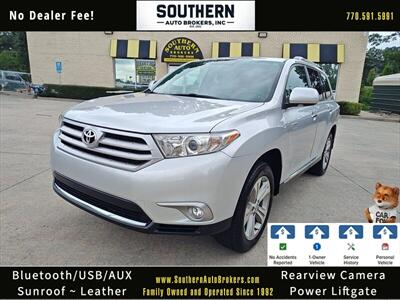 2012 Toyota Highlander Limited   - Photo 1 - Woodstock, GA 30188