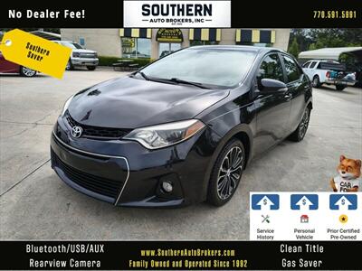 2015 Toyota Corolla S Plus Sedan