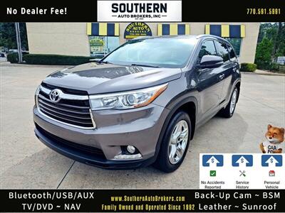 2014 Toyota Highlander Limited   - Photo 1 - Woodstock, GA 30188