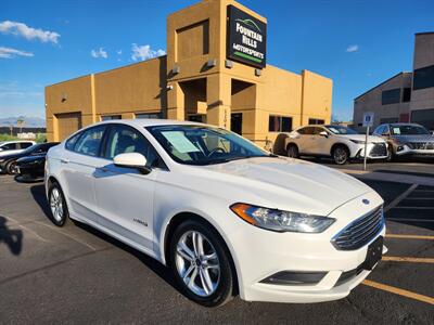 2018 Ford Fusion S Hybrid Sedan