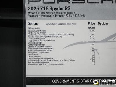 2025 Porsche 718 Boxster RS   - Photo 13 - Lynnwood, WA 98036