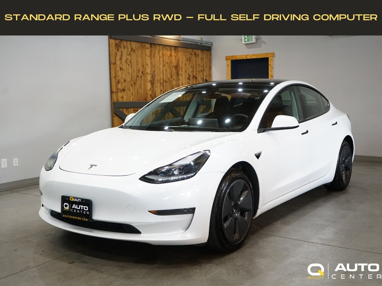 2021 Tesla Model 3 Standard Range Plus   - Photo 1 - Lynnwood, WA 98036