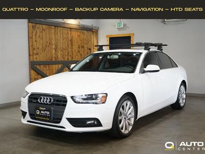 2013 Audi A4 2.0T Premium Plus quattro Sedan