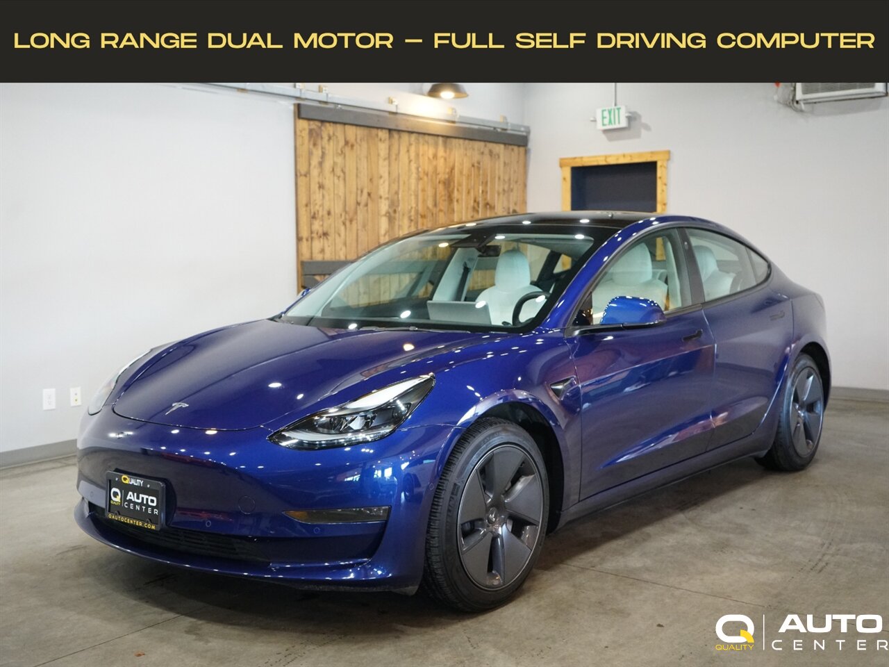 2022 Tesla Model 3 Long Range   - Photo 1 - Lynnwood, WA 98036