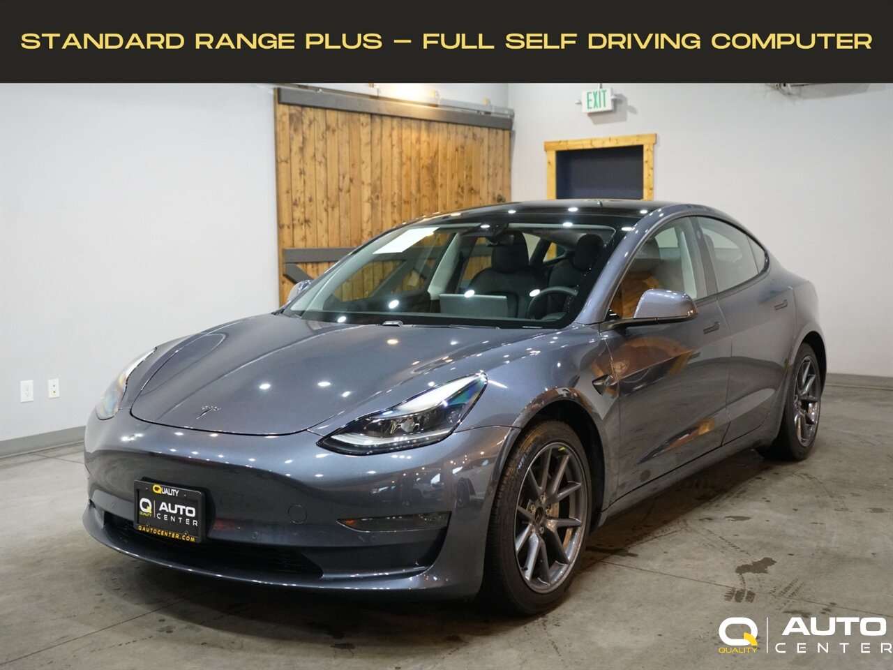 2021 Tesla Model 3 Standard Range Plus   - Photo 1 - Lynnwood, WA 98036