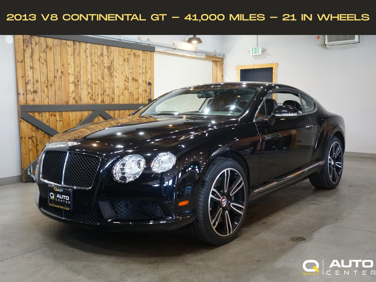 2013 Bentley Continental V8   - Photo 1 - Lynnwood, WA 98036