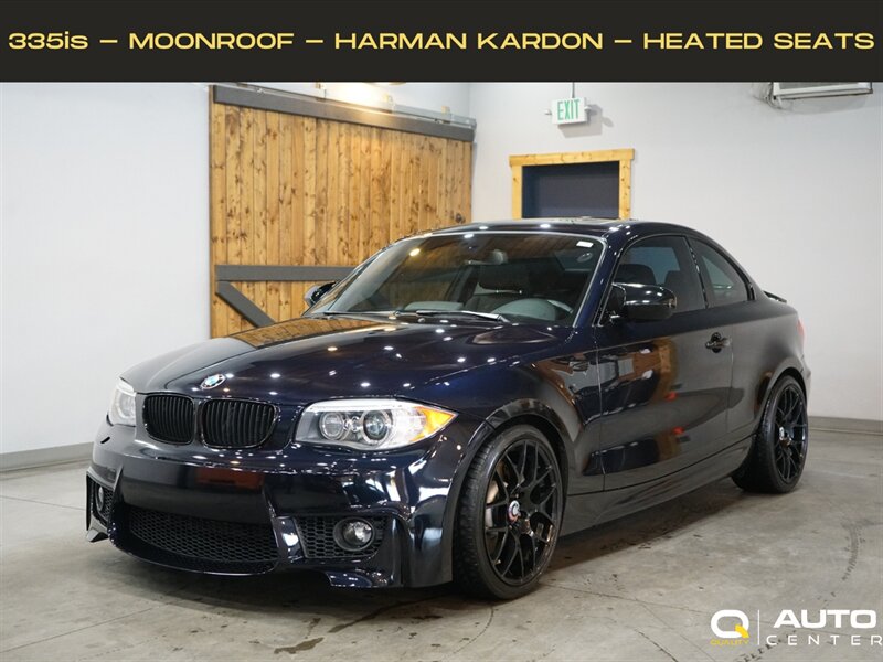 Black Sapphire Metallic 2013 BMW 1 Series 135is Coupe RWD Coupe Rear-Wheel Drive 7-Speed Manual