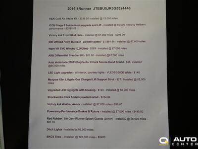 2016 Toyota 4Runner SR5   - Photo 2 - Lynnwood, WA 98036