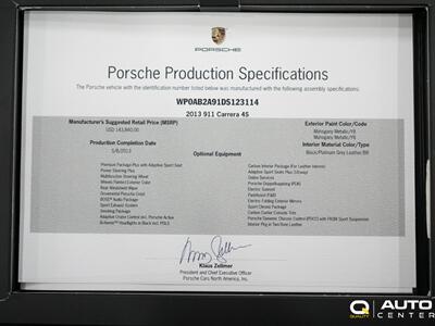 2013 Porsche 911 Carrera 4S   - Photo 2 - Lynnwood, WA 98036