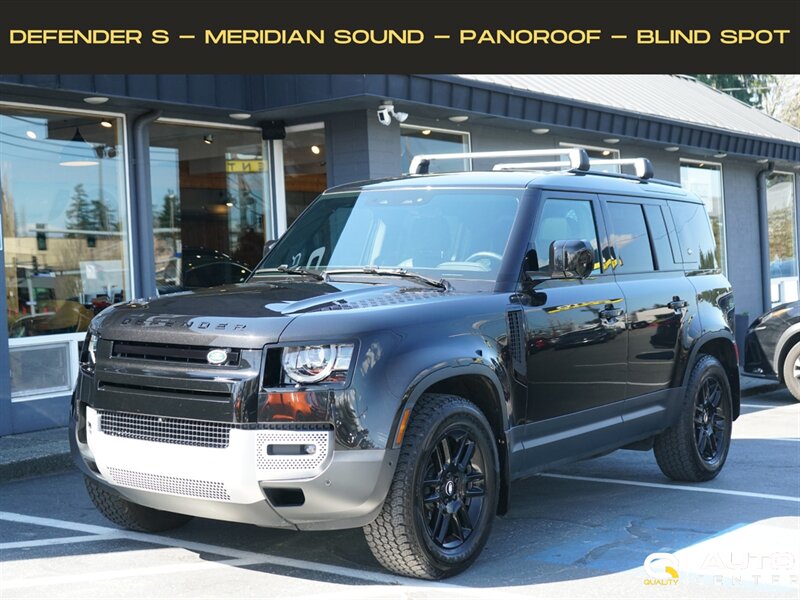 Santorini Black Metallic 2024 Land Rover Defender 110 P300 S AWD SUV / Crossover All-Wheel Drive Automatic