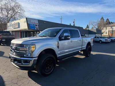 2017 Ford F-350 Super Duty Lariat 6.7 Diesel 4x4 W/Sunroof, LEVELED 35s Truck