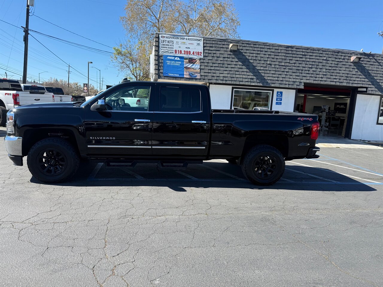 2016 Chevrolet Silverado 1500 LTZ 4x4 6.2 V8 6.5 FT Bed, Rough Country Vertex - Photo 8 - Rancho Cordova, CA 95742