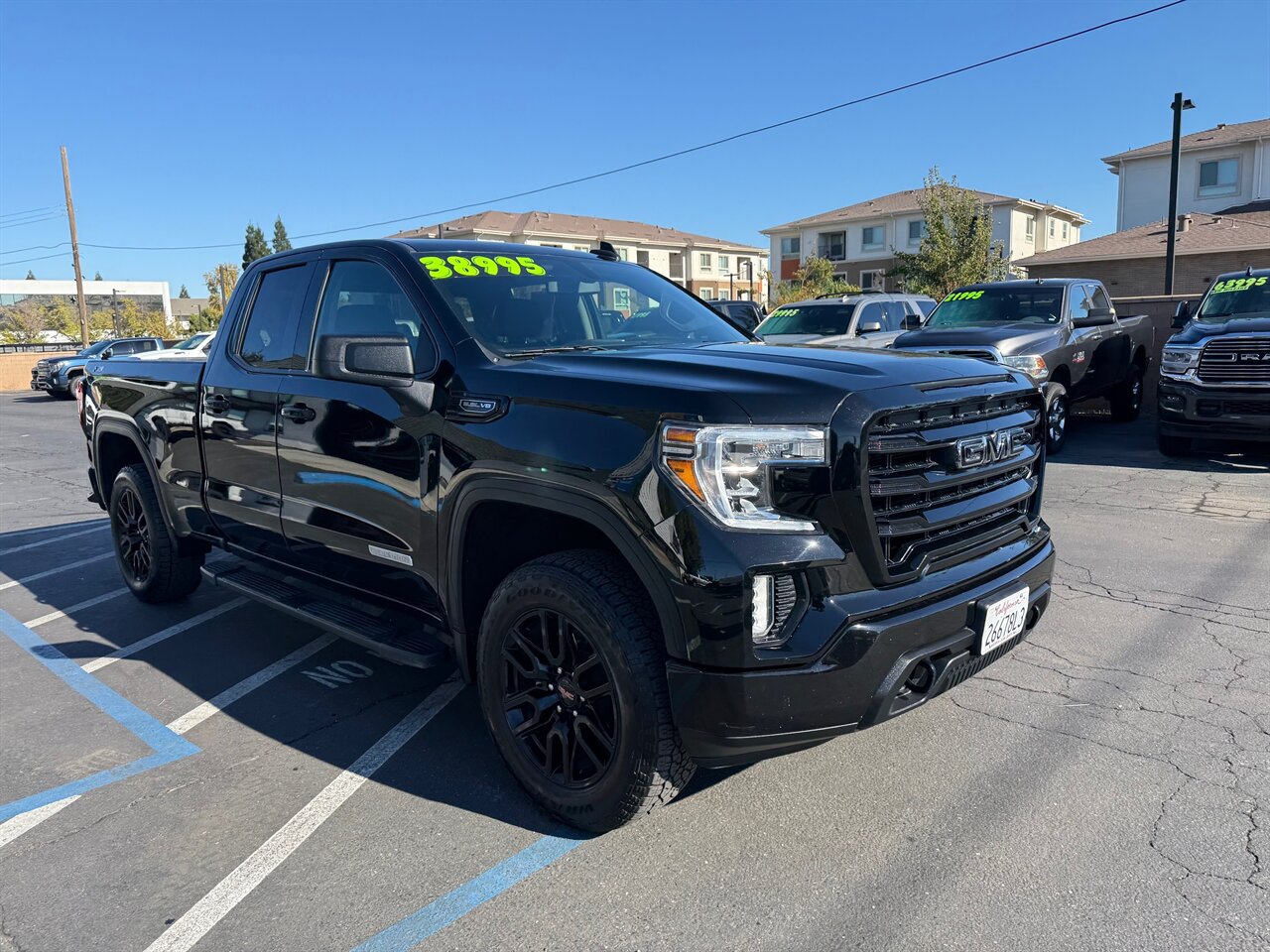 2021 GMC Sierra 1500 5.3 V8 4X4, ELEVATION BLACK PACKAGE, X31 - Photo 1 - Rancho Cordova, CA 95742