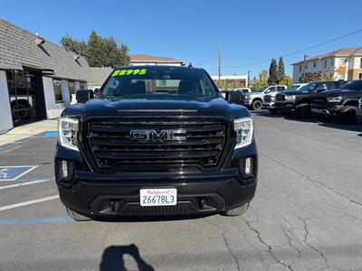 2021 GMC Sierra 1500 5.3 V8 4X4, ELEVATION BLACK PACKAGE, X31   - Photo 2 - Rancho Cordova, CA 95742
