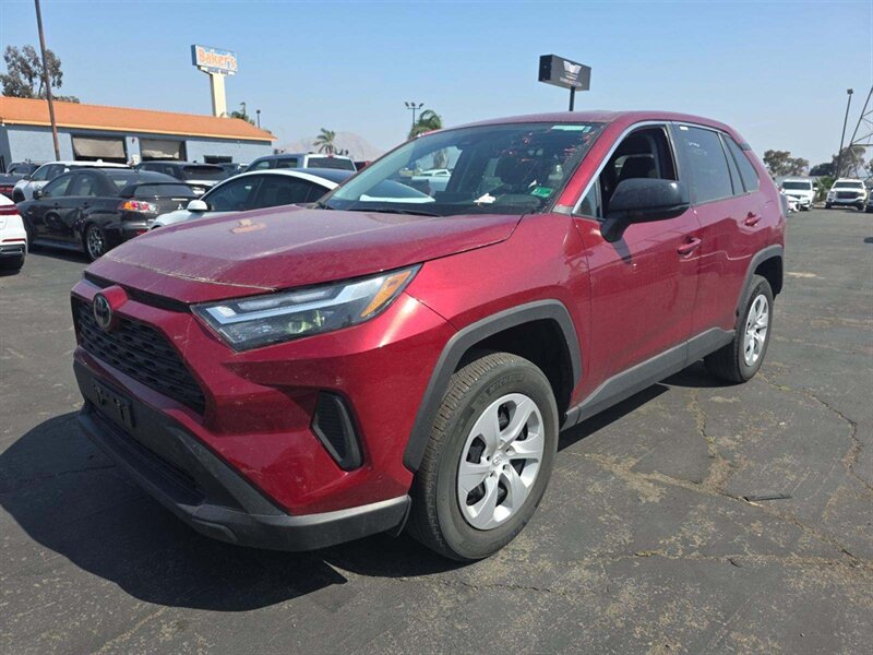 Red (Ruby Flare Pearl) 2025 Toyota RAV4 LE AWD SUV / Crossover All-Wheel Drive Automatic