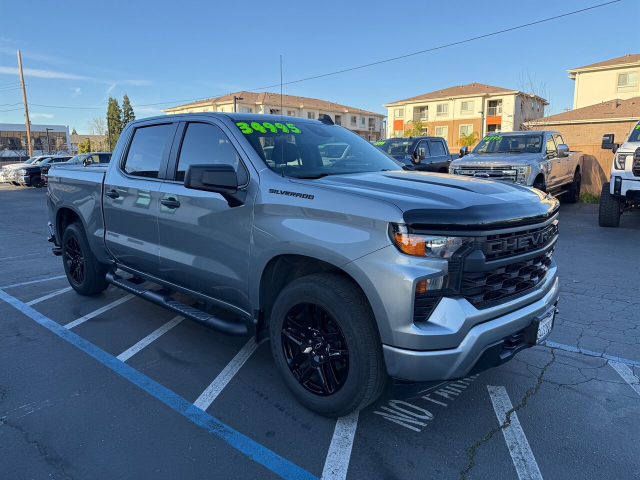 2023 Chevrolet Silverado 1500 CUSTOM RALLY EDITION RWD, 2.7L TURBO HIGH-OUTPUT   - Photo 1 - Rancho Cordova, CA 95742