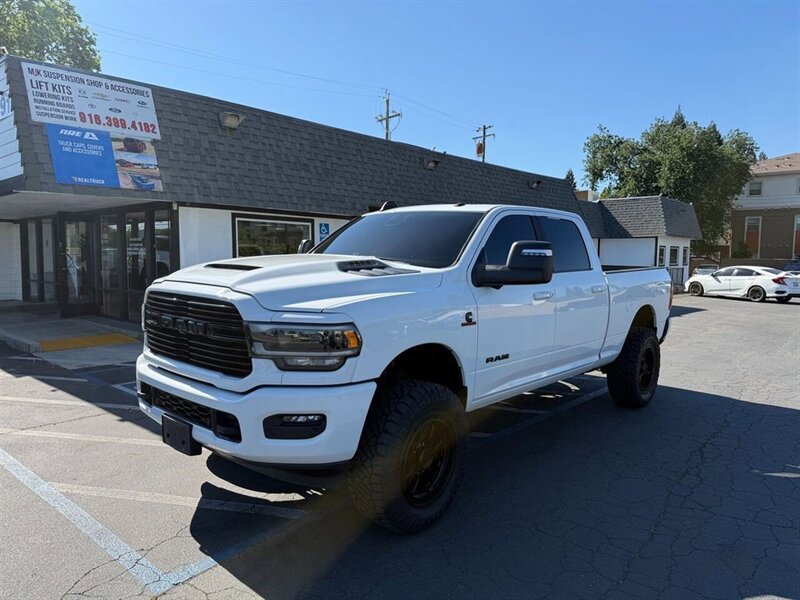 Bright White Clear Coat 2023 RAM 2500 Pickup Truck Four-Wheel Drive Automatic