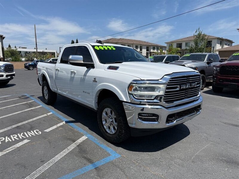 Bright White Clear Coat 2019 RAM 3500 Pickup Truck Four-Wheel Drive Automatic