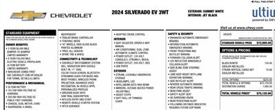 2024 Chevrolet Silverado EV 3WT   - Photo 13 - Rancho Cordova, CA 95742