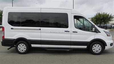 2023 Ford Transit 350 XLT  Mid Roof 10 Passenger Captain Seats - Photo 4 - Long Beach, CA 90807
