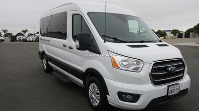 2020 Ford Transit 350 XLT  Mid Roof 12 Passenger Captain Seats - Photo 3 - Long Beach, CA 90807