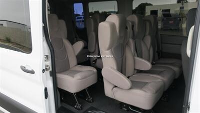 2020 Ford Transit 350 XLT  Mid Roof 12 Passenger Captain Seats - Photo 16 - Long Beach, CA 90807