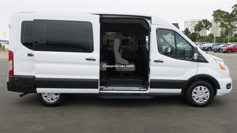 2020 Ford Transit 350 XLT  Mid Roof 12 Passenger Captain Seats
