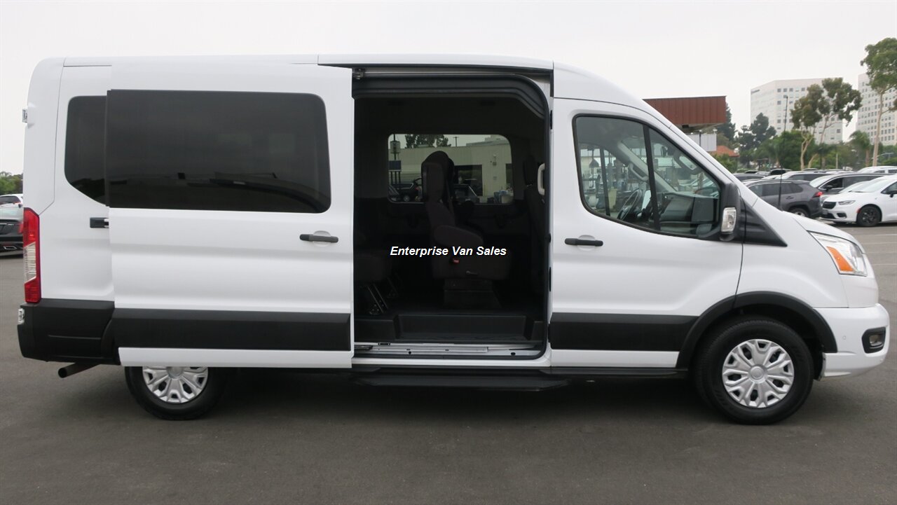 2021 Ford Transit 350 XLT Mid Roof 8 Passenger Captain Seats - Photo 1 - Long Beach, CA 90807