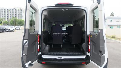 2021 Ford Transit 350 XLT  Mid Roof 8 Passenger Captain Seats - Photo 12 - Long Beach, CA 90807