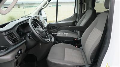 2021 Ford Transit 350 XLT  Mid Roof 8 Passenger Captain Seats - Photo 13 - Long Beach, CA 90807