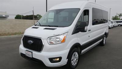 2021 Ford Transit 350 XLT  Mid Roof 8 Passenger Captain Seats - Photo 4 - Long Beach, CA 90807