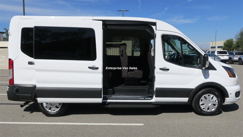 2024 Ford Transit 350 XLT  Mid Roof 13 Passenger Captain Seats
