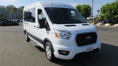 2022 Ford Transit 350 XLT Mid Roof 9 Passenger Captain Seats - Photo 3 - Long Beach, CA 90807