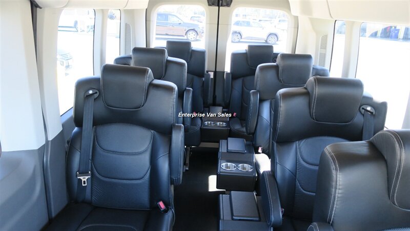 2023 Ford Transit 350 XLT  Mid Roof 9 Passenger Luxury Seating