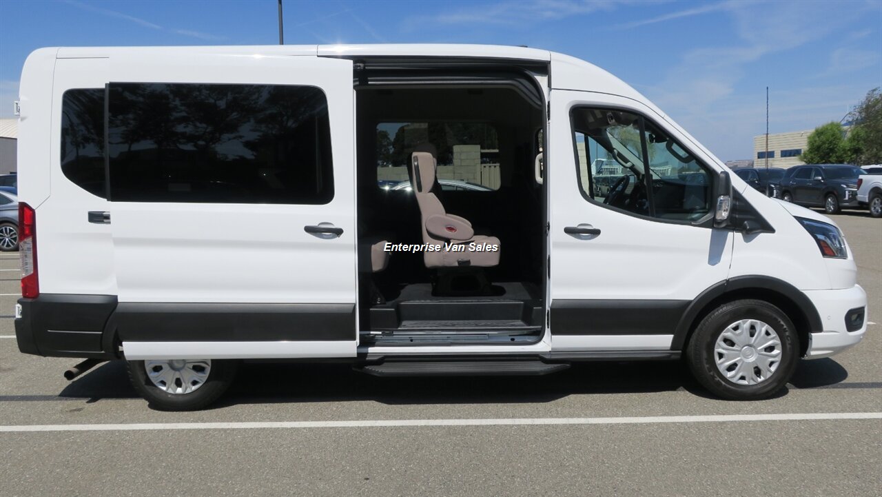 2023 Ford Transit 350 XLT  Mid Roof 10 Passenger Captain Seats - Photo 1 - Long Beach, CA 90807