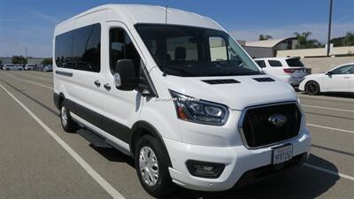 2023 Ford Transit 350 XLT  Mid Roof 10 Passenger Captain Seats - Photo 3 - Long Beach, CA 90807