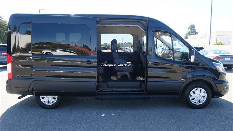 2023 Ford Transit 350 XLT  Mid Roof 9 Passenger Luxury Seating