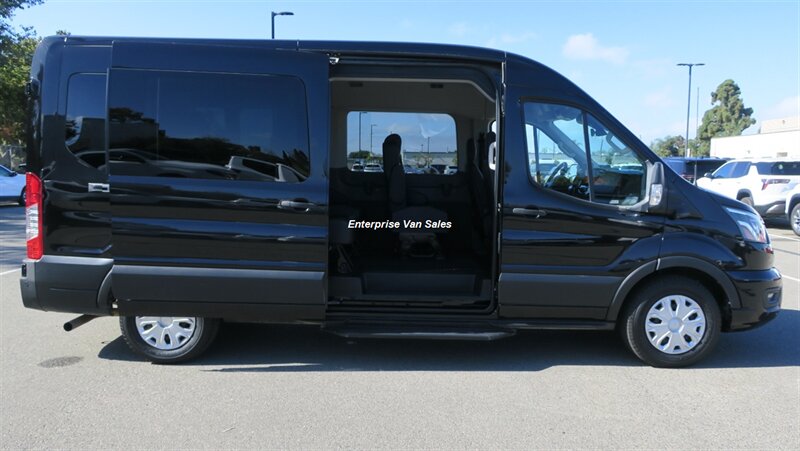 2023 Ford Transit 350 XLT  Mid Roof 9 Passenger Luxury Seating