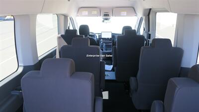 2023 Ford Transit 350 XLT  Mid Roof 10 Passenger Captain Seats - Photo 14 - Long Beach, CA 90807