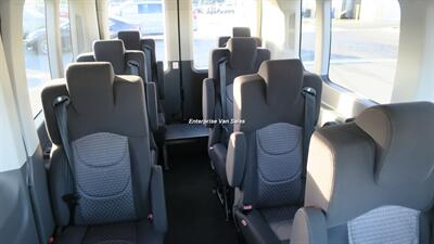 2023 Ford Transit 350 XLT  Mid Roof 9 Passenger Captain Seats - Photo 14 - Long Beach, CA 90807