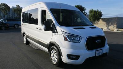 2023 Ford Transit 350 XLT  Mid Roof 9 Passenger Captain Seats - Photo 3 - Long Beach, CA 90807