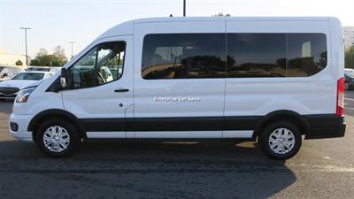 2023 Ford Transit 350 XLT  Mid Roof 9 Passenger Captain Seats - Photo 8 - Long Beach, CA 90807
