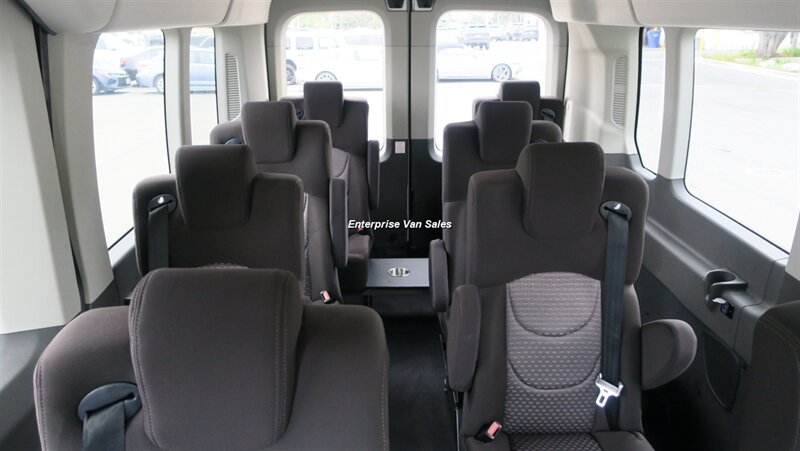2023 Ford Transit 350 XLT  Mid Roof 10 Passenger Captain Seats