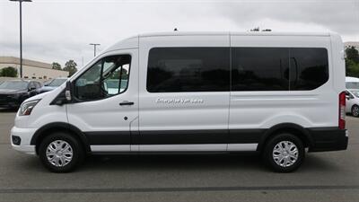 2023 Ford Transit 350 XLT  Mid Roof 10 Passenger Captain Seats - Photo 8 - Long Beach, CA 90807